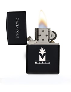 Kişiye Özel Muğla Logolu Metal Çakmak
